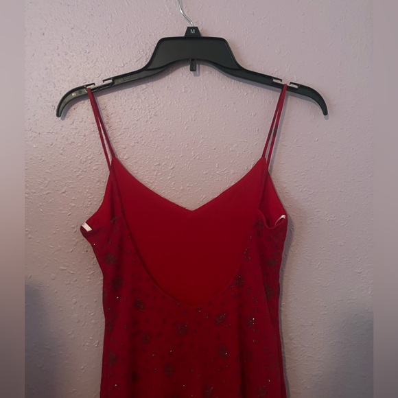 Vintage Forever 21 red glitter dress - Picture 4 of 8